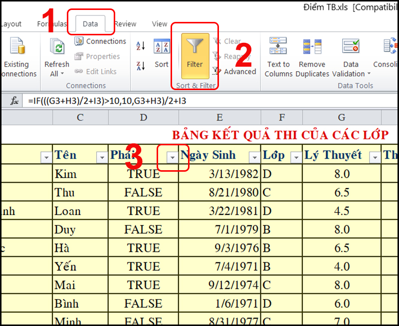 Hướng Dẫn Cách Sắp Xếp Và Lọc Dữ Liệu Trong Excel Cực đơn Giản 7693